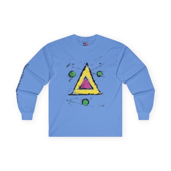 Geometric Trinity Symbol Thick Long Sleeve Tee - UCD - Image 10