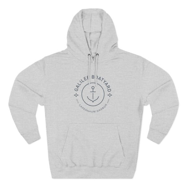 Galilee Boatyard - Christian Pullover Hoodie - UCD - Image 3