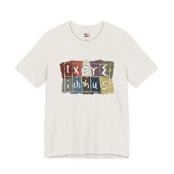 IXOYE Ichthus Block Letters T-Shirt -UCD - Image 5