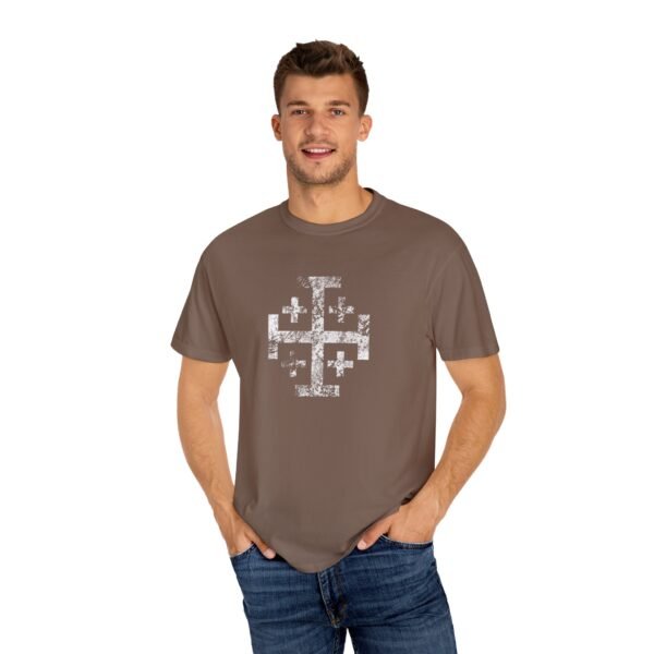 Jerusalem Cross Soft Christian T-Shirt - UCD - Image 8