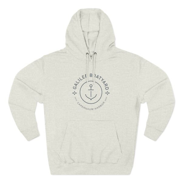Galilee Boatyard - Christian Pullover Hoodie - UCD - Image 5