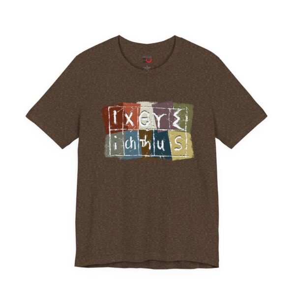IXOYE Ichthus Block Letters T-Shirt -UCD - Image 9