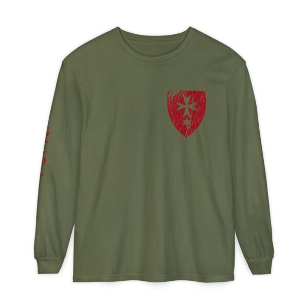 Cross with the Red Star - Long Sleeve T-Shirt - UCD - Image 5