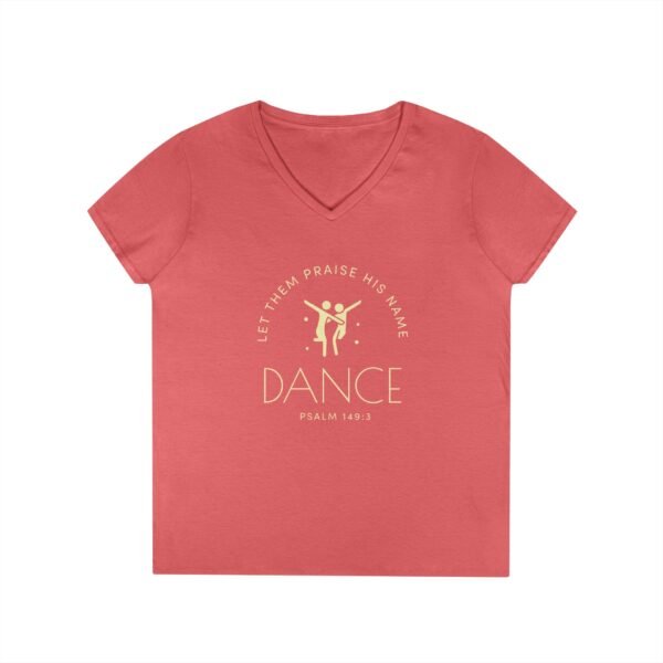 Psalm 149:3 Dance V-Neck T-Shirt - UCD