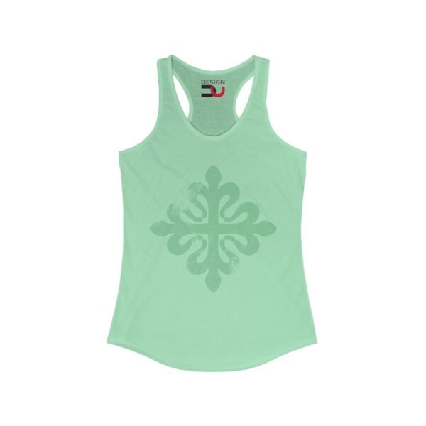 Calatrava Cross Christian Racerback Tank Tee- UCD - Image 3