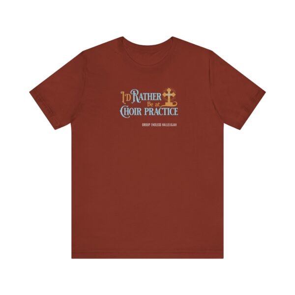 Choir Practice Christian Unisex Jersey T-Shirt - UCD