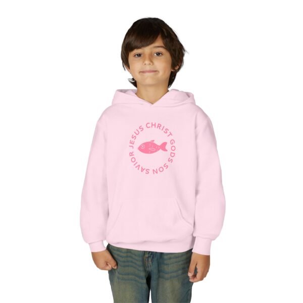 Jesus Christ God's Son Savior Sweatshirt - UCD - Image 15