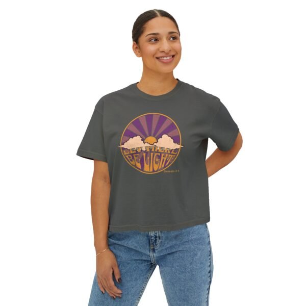 UCD Christian Boxy T-shirt Let there be Light - Image 12