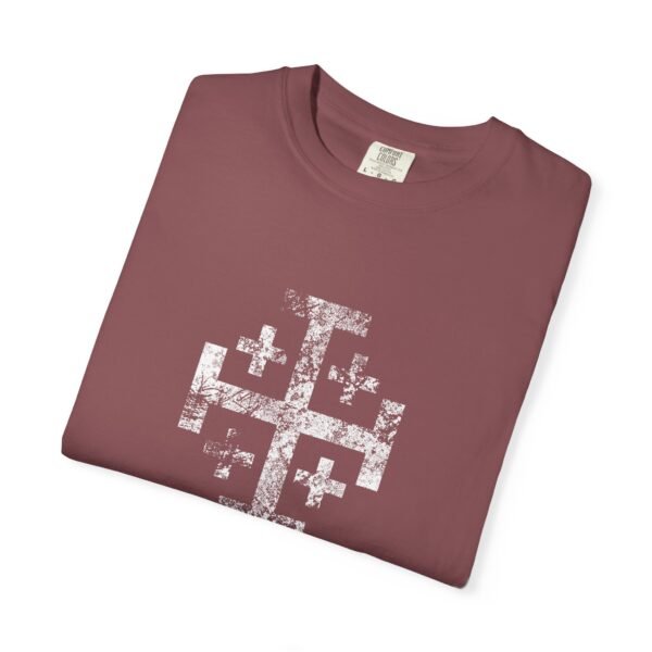 Jerusalem Cross - Soft Christian T-Shirt - UCD - Image 9