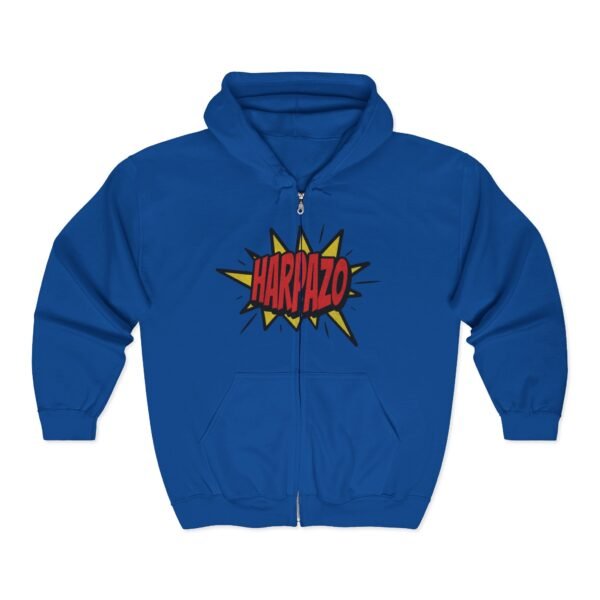 Harpazo Blast - Christian Heavy Full Zip Hoodie - UCD - Image 5