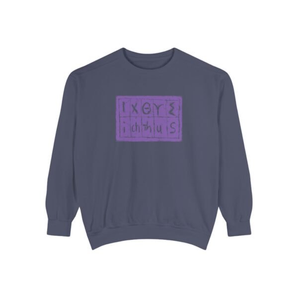 IXOYE Ichthus - Garment Dyed Sweatshirt - UCD - Image 21