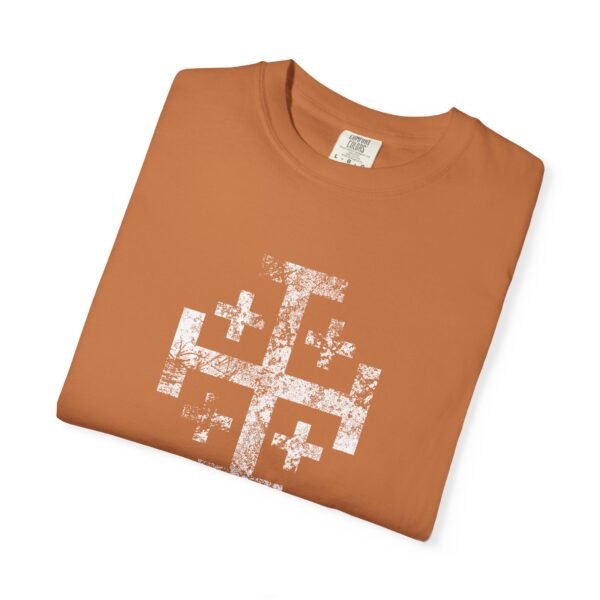 Jerusalem Cross Soft Christian T-Shirt - UCD - Image 3