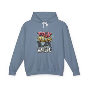 Red Yellow Black and White Lightweight Sweatshirt - UCD