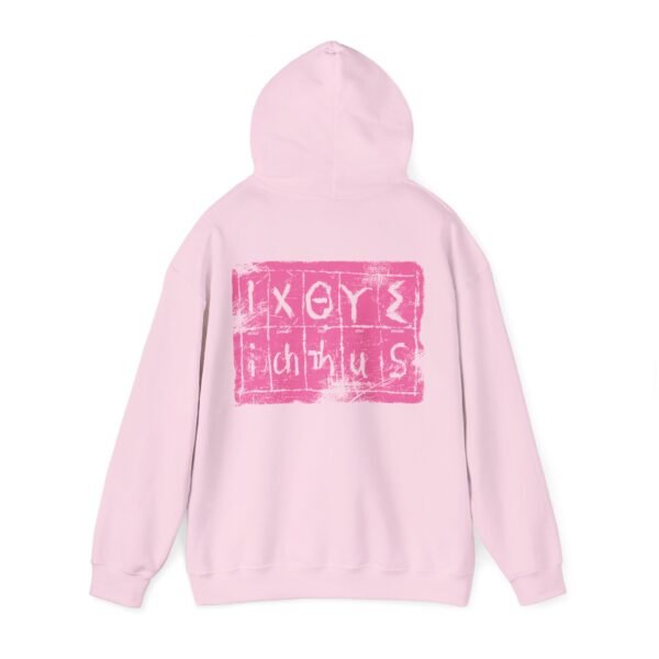 IXOYE Ichthus - Christian Hooded Plush Sweatshirt - UCD