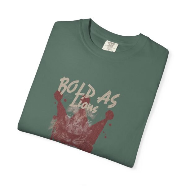 Bold as Lions - Christian T-shirt - UCD - Image 3