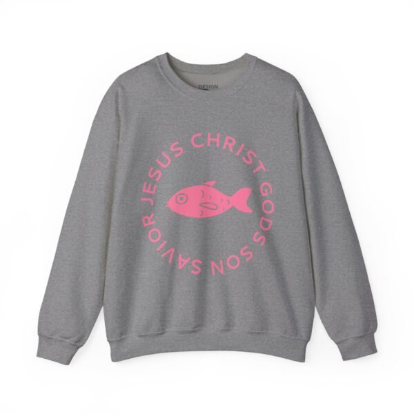 Jesus Christ God's Son Savior - Christian Sweatshirt - UCD - Image 13