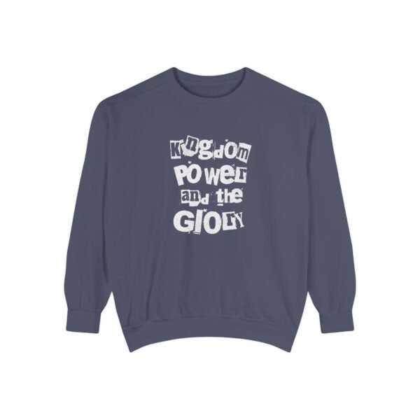 Kingdom Power Glory - Christian Pullover Sweatshirt - UCD - Image 3