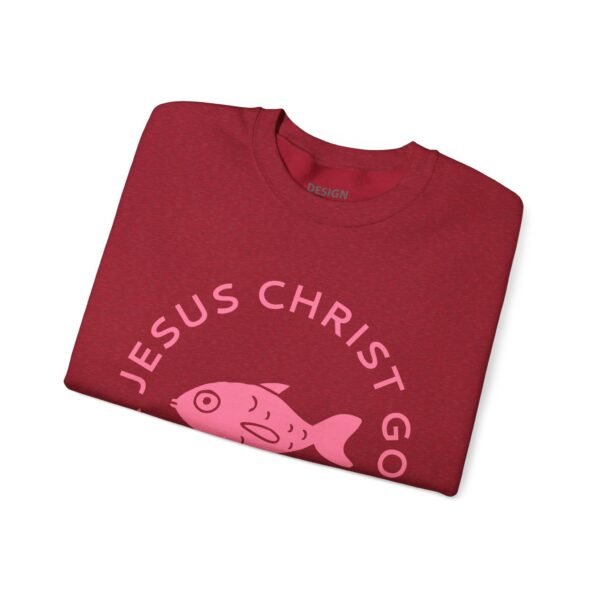 Jesus Christ God's Son Savior - Christian Sweatshirt - UCD - Image 23