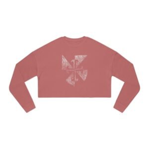 Militia of Jesus Christ - Women's Cropped Sweatshirt - UCD