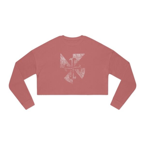 Militia of Jesus Christ - Women's Cropped Sweatshirt - UCD