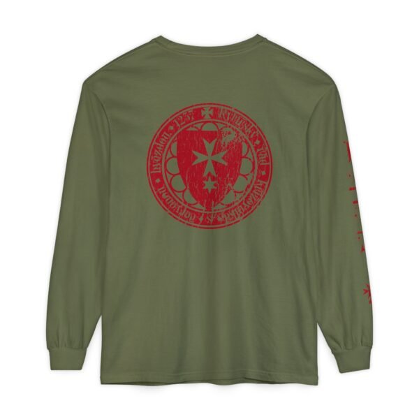 Cross with the Red Star - Long Sleeve T-Shirt - UCD - Image 6