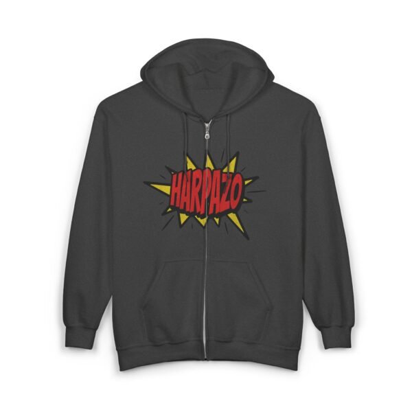 Harpazo Blast - Christian Heavy Full Zip Hoodie - UCD - Image 2