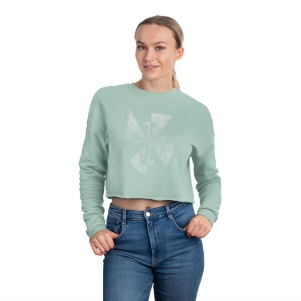 Militia of Jesus Christ - Women's Cropped Sweatshirt - UCD - Image 14