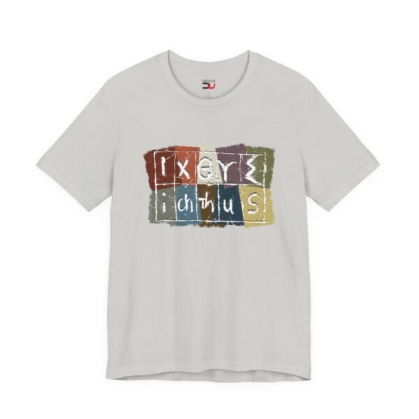 IXOYE Ichthus Block Letters T-Shirt -UCD - Image 7