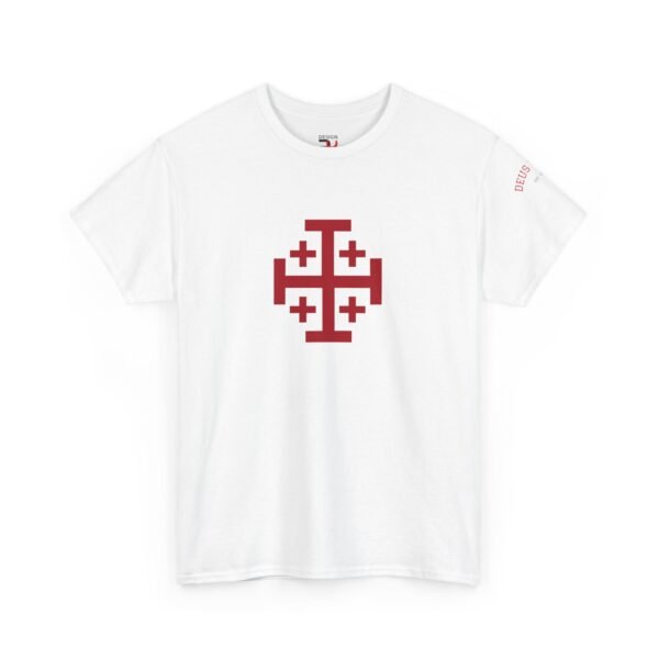 Jerusalem Cross Heavy Cotton T-Shirt - UCD