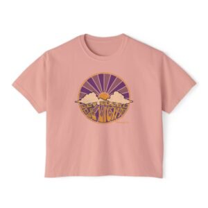 UCD Christian Boxy T-shirt Let there be Light