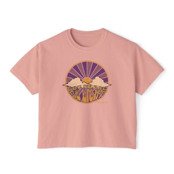 UCD Christian Boxy T-shirt Let there be Light