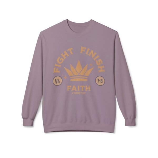 Fight Finish Faith - UCD Christian Sweatshirt  - UCD - Image 5