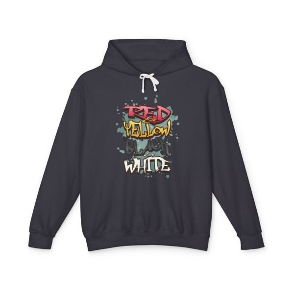 Red Yellow Black and White Lightweight Sweatshirt - UCD - Image 3
