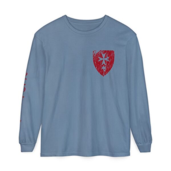 Cross with the Red Star - Long Sleeve T-Shirt - UCD - Image 11