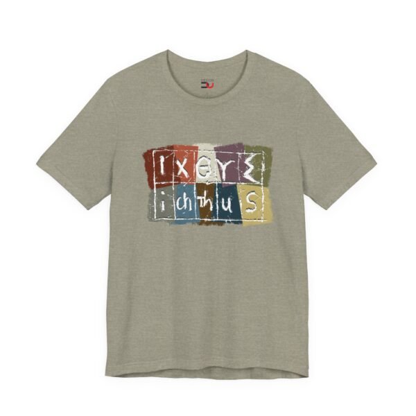 IXOYE Ichthus Block Letters T-Shirt -UCD - Image 11