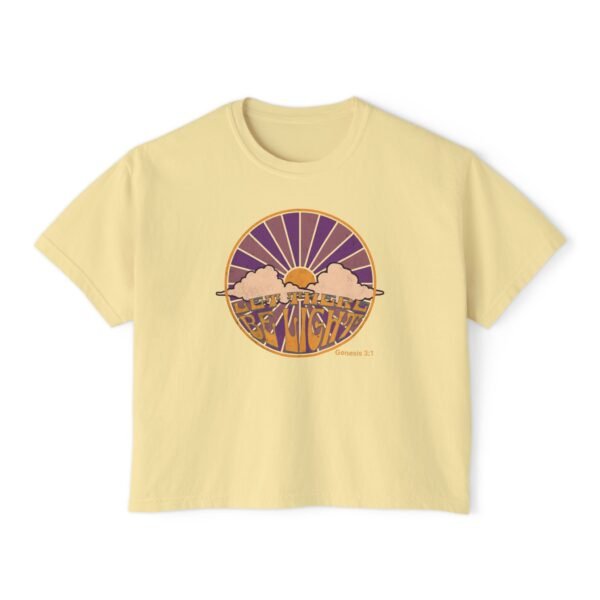 UCD Christian Boxy T-shirt Let there be Light - Image 7