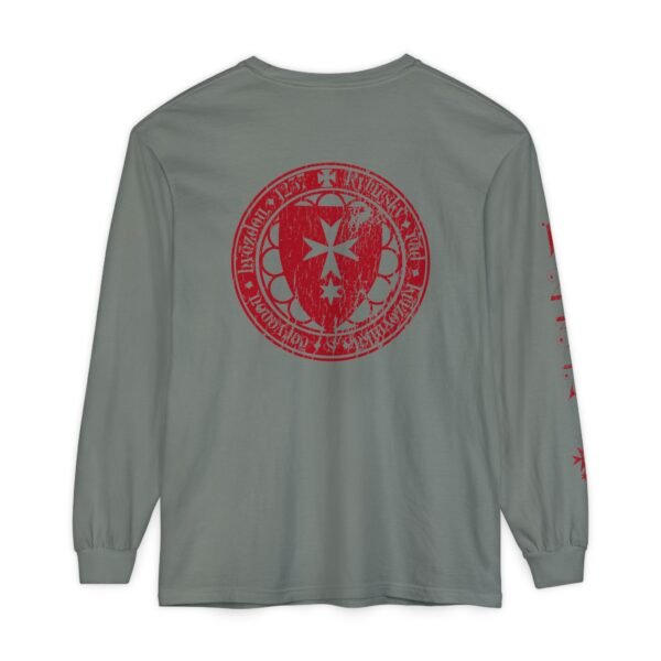 Cross with the Red Star - Long Sleeve T-Shirt - UCD - Image 4