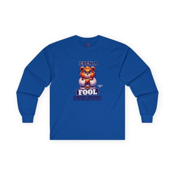 Proverbs 17:28  Long Sleeve Tee  - UCD - Image 4