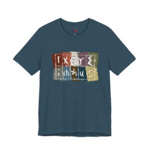 IXOYE Ichthus Block Letters T-Shirt -UCD