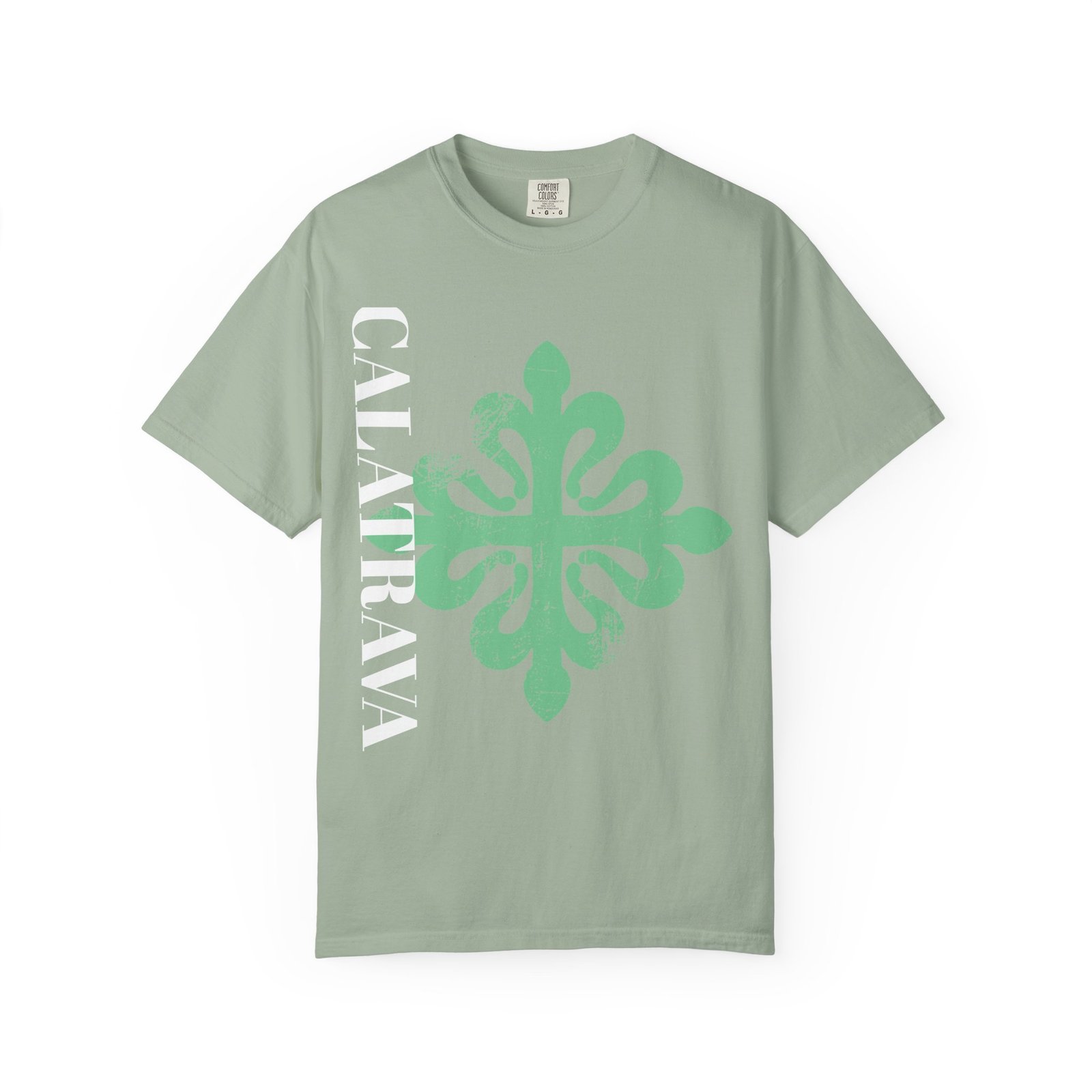 Calatrava Spanish Christian Cross T-Shirt UCD - Image 7