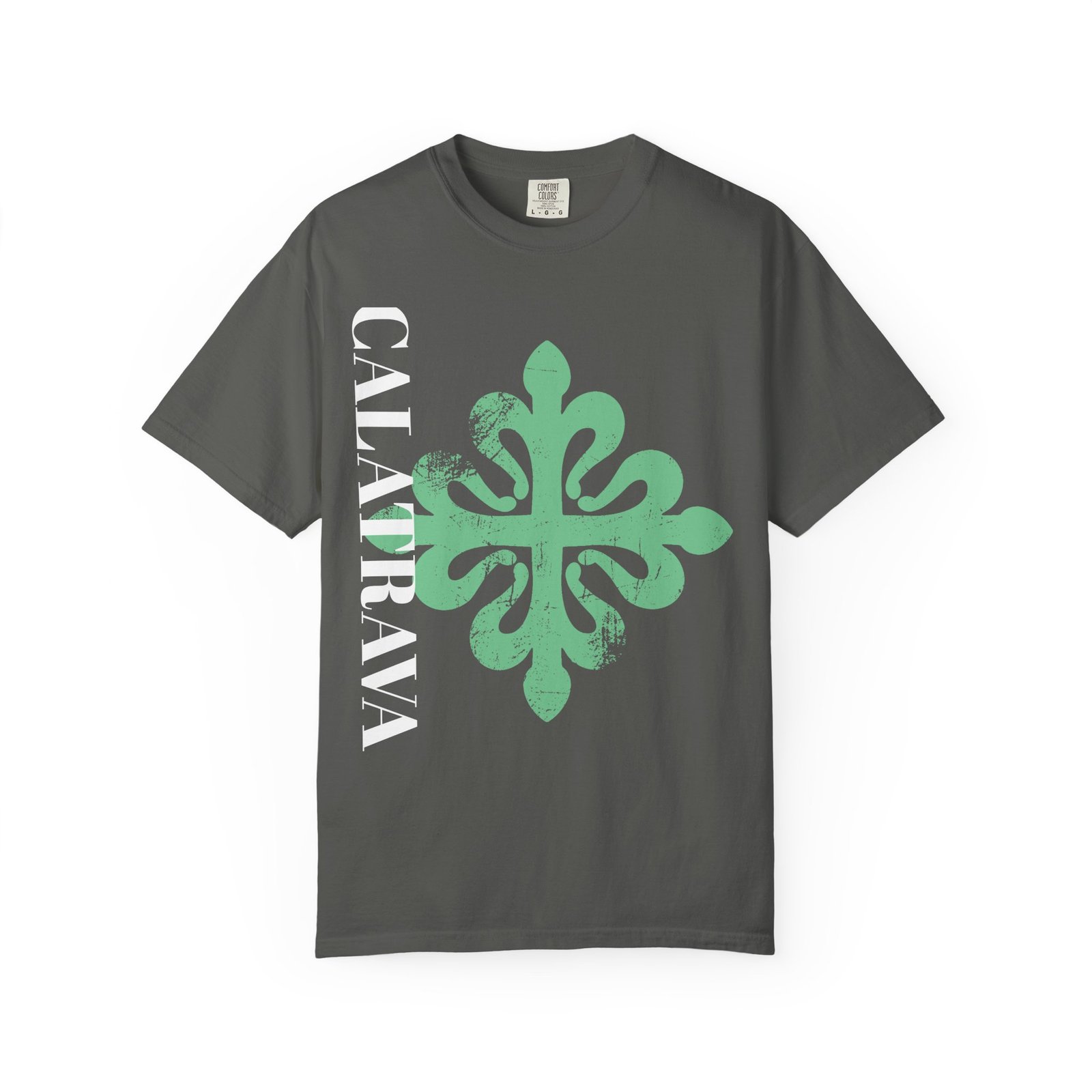 Calatrava Spanish Christian Cross T-Shirt UCD - Image 4