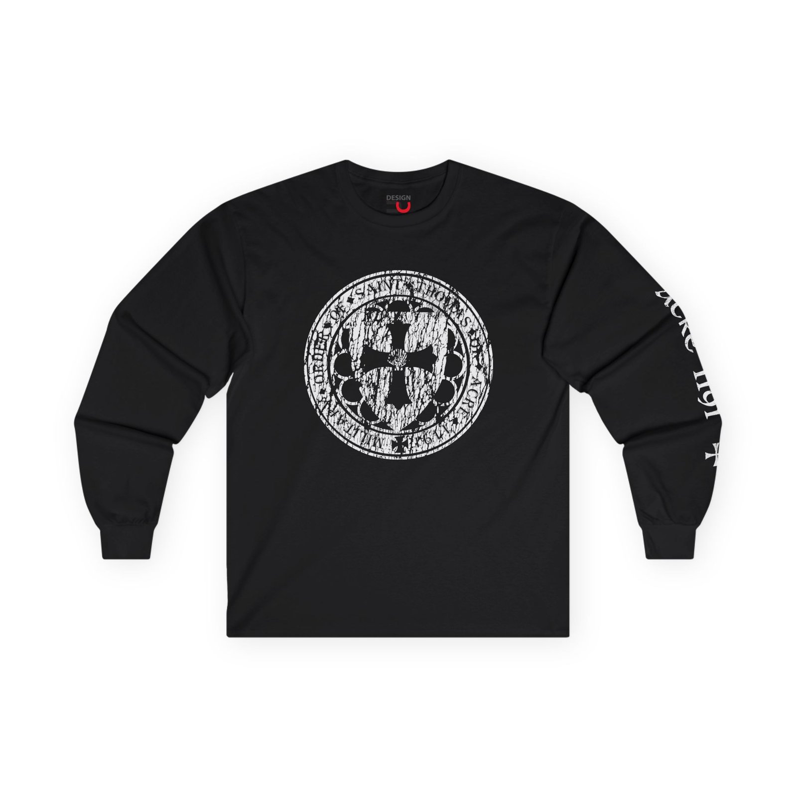 Order of Saint Thomas Coat of Arms Long Sleeve Tee - UCD