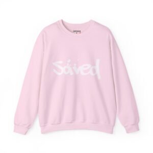 Saved Christian Sweatshirt — Faith-Based Crewneck