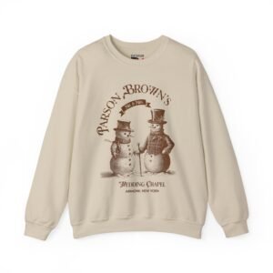 Vintage Snowman 'Parson Brown's Wedding Chapel Sweatshirt
