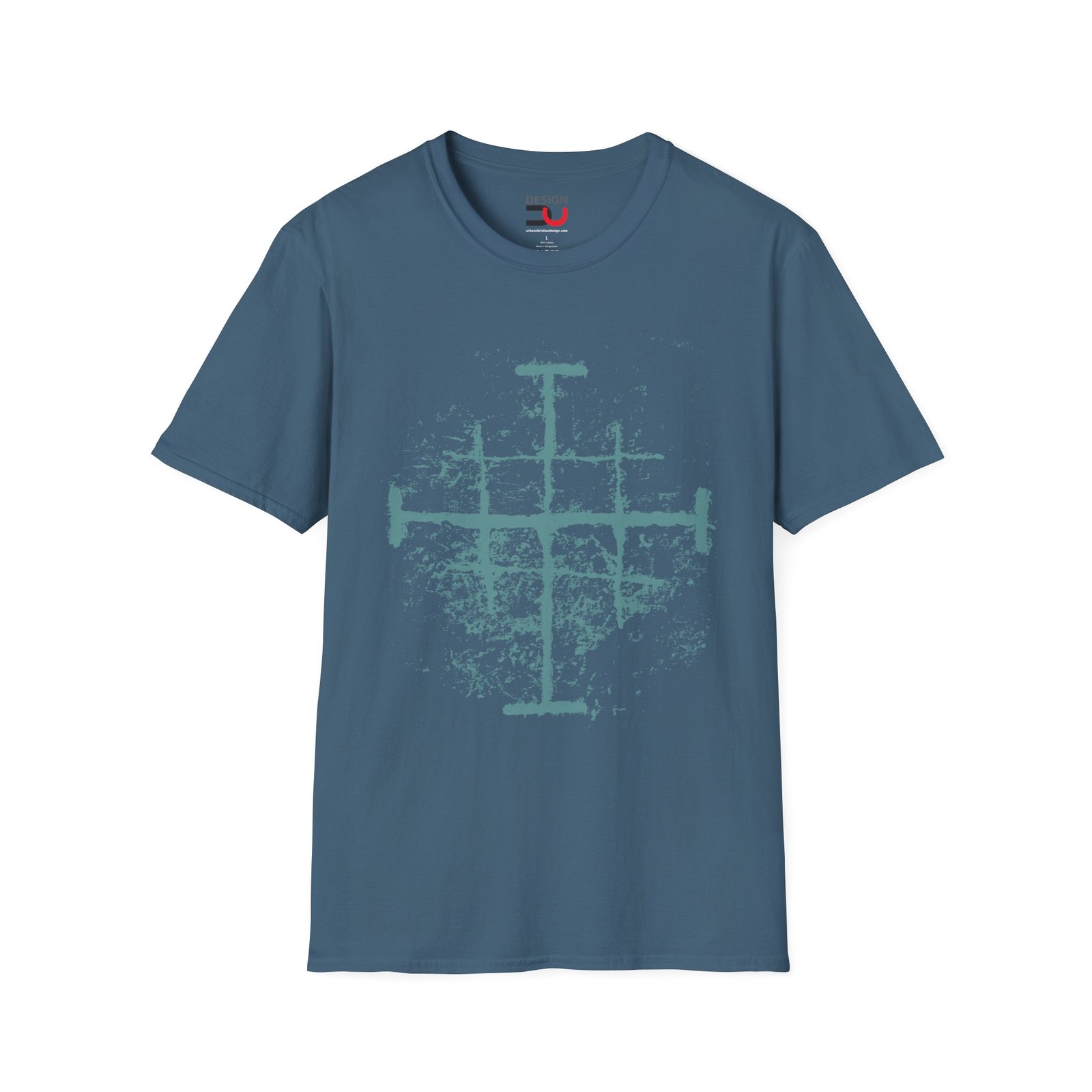 Jerusalem Cross Christian T-Shirt — Faith-Inspired Religious Tee