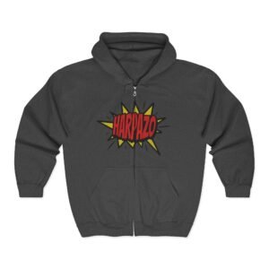 Harpazo Blast - Christian Heavy Full Zip Hoodie - UCD