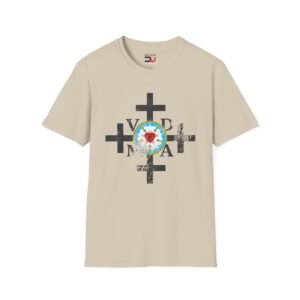 Lutheran Rose VDMA T-shirt - Verbum Domini Manet in Aeternum Tee