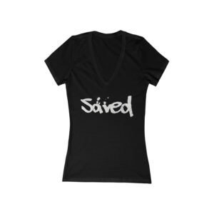 Saved - Christian Deep V-Neck T-shirt - UCD