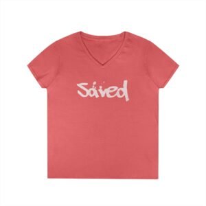 Saved - Ladies V-Neck T-Shirt - UCD