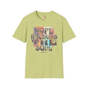 Hope Anchors the Soul T-Shirt — Christian Retro Graphic Tee